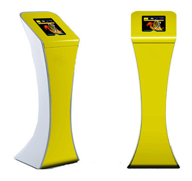 Rugged Steel Frame Ipad Touch Screen Kiosks For Building Hall/shopping hall