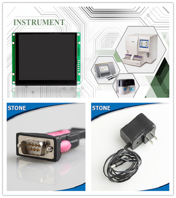 Οθόνη αφής φλοιών ΚΜΕ LCD RS232/RS485 για αστικό ηλεκτρονικό