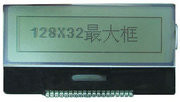 Γραφική LCD επίδειξη ΒΑΡΑΙΝΩ για 128x32 με την ΚΑΡΦΊΤΣΑ