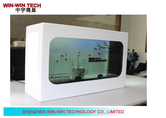 Πολυ διαφανής οθόνη αφής LCD σημείων, επίδειξη διαφήμισης περίπτερων λεωφόρων αγορών