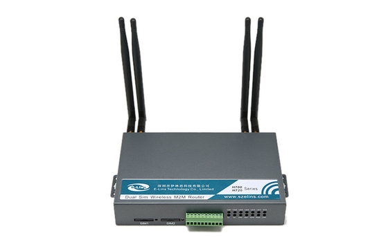ΠΣΤ 3G HSPA+ VPN διπλός Sim διαποδιαμορφωτής δρομολογητών Wifi δρομολογητών βιομηχανικός
